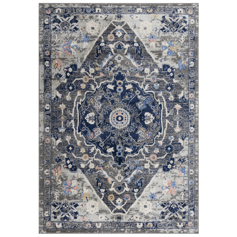 Oriental Indoor Rug, Rectangle 5'2" x 7'3"