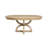 Extendable 48" Round Dining Table With 4 Side Chairs And 2 Host Chairs-1318404992