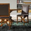 Chaise en similicuir Lancaster