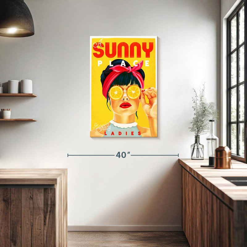 Leisha Sunny Shady Lady, H 36 po x l 24 po