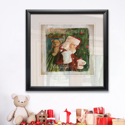 «Time for Santa», peinture