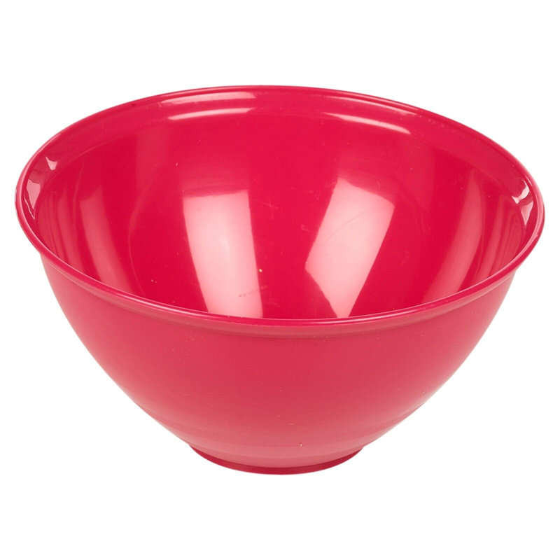 Plastic Colourful Kitchen Mixing Salad Bowl, Fuschia