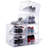 6 Pair Stackable Shoe Storage-786114408