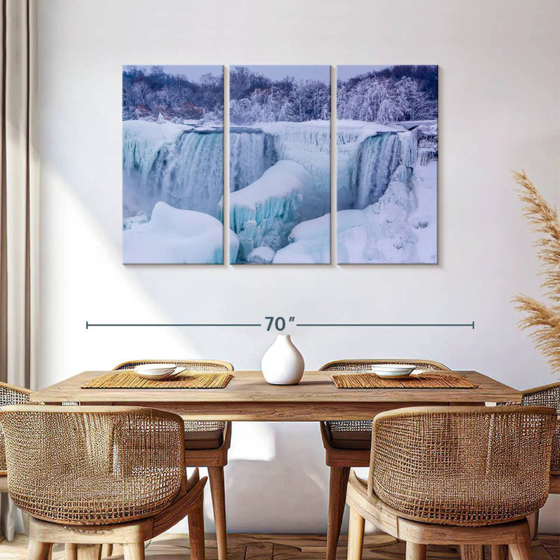 Alvord Frozen Niagara Falls, H 36 po x l 57 po