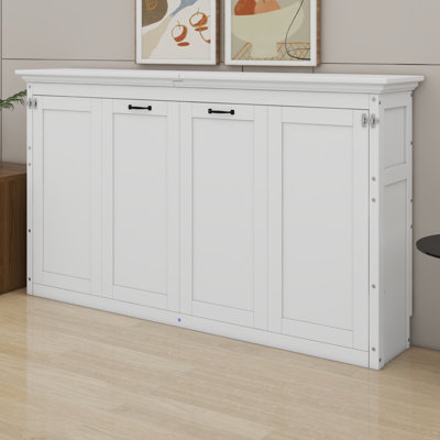 Space Saving Murphy Bed Folds Into Cabinet