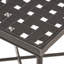 Table d'appoint pratique, idéale pour l'extérieur, balcon