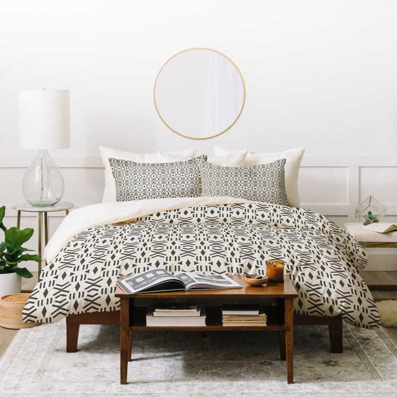 Ensemble de housse de couette Holli Zollinger, Housse de couette simple / simple TG et 1 taie dé