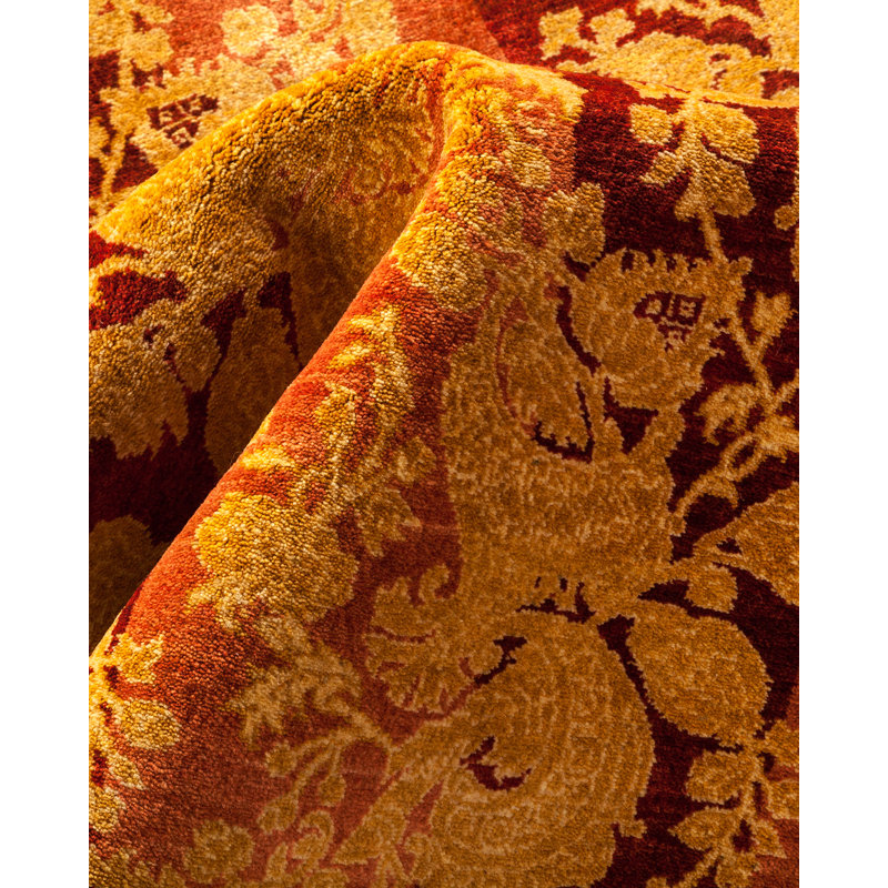 Classic One-of-a-Kind 9' 2" X 11' 9" Hand Knotted Area Rug