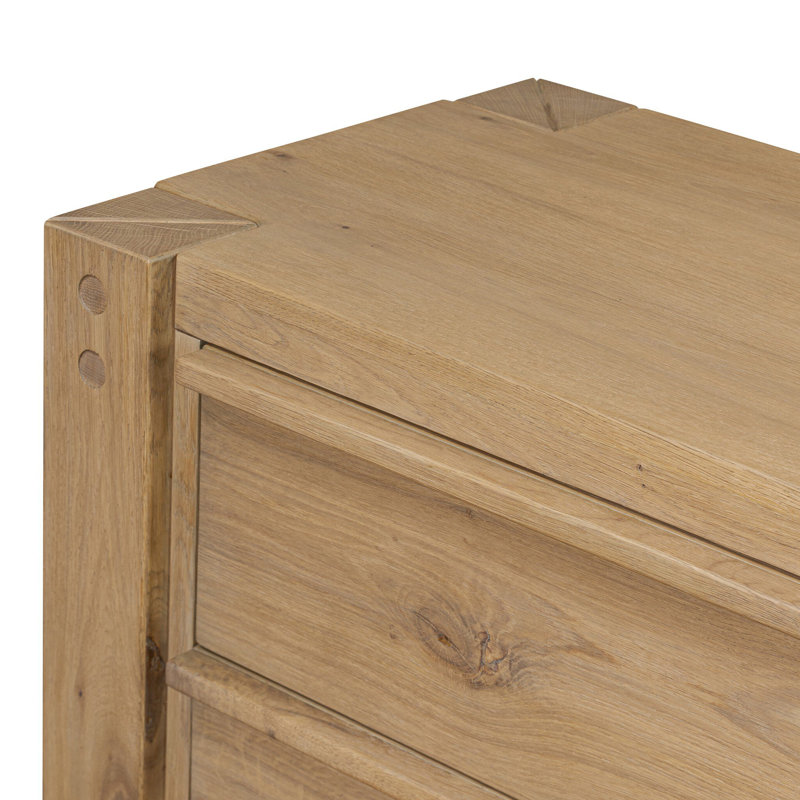 Emmer 6 Drawer Dresser-Aged Smoked Oak