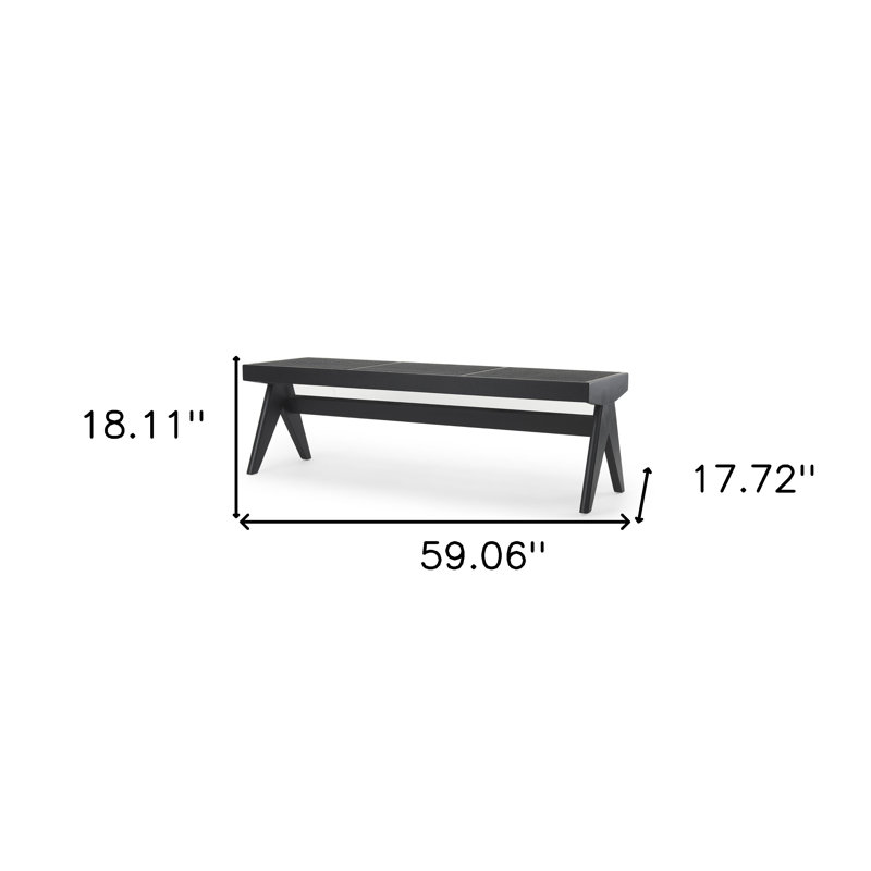 Banc de salle à manger 59 po