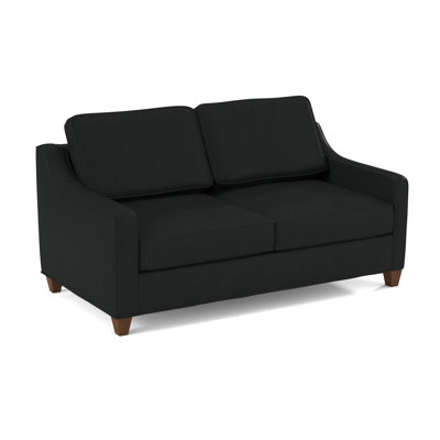Clark 74" Square Arm Sofa Bed with Reversible Cushions