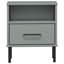 Panzino 40cm W Metal Bedside Table-267523206