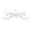 Canapé modulaire en U 4 places - chenille, table basse, assemblage facile, coussins compressés-126616488