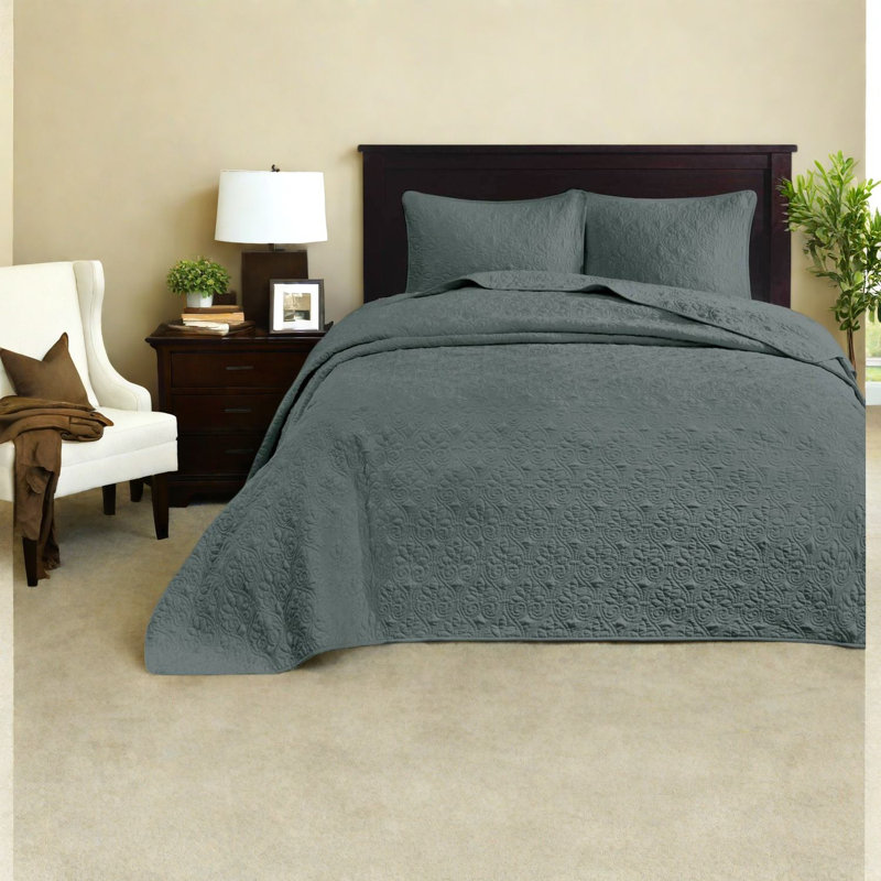 Reversible Bedding Sets, Polyester Full Queen Modern Quilt For Home
