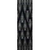 Karat Chevron Area Rug in Charcoal/Silver/Gray