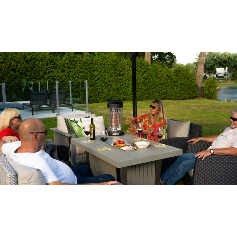 EnerG+ 5100 BTU Electric Standing Patio Heater u0026 Reviews | Wayfair