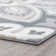 Tapis gris Floressa