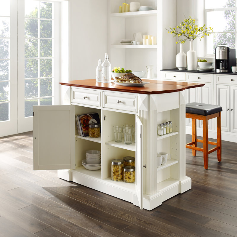Diamondback 47.75 " W Kitchen Island, White