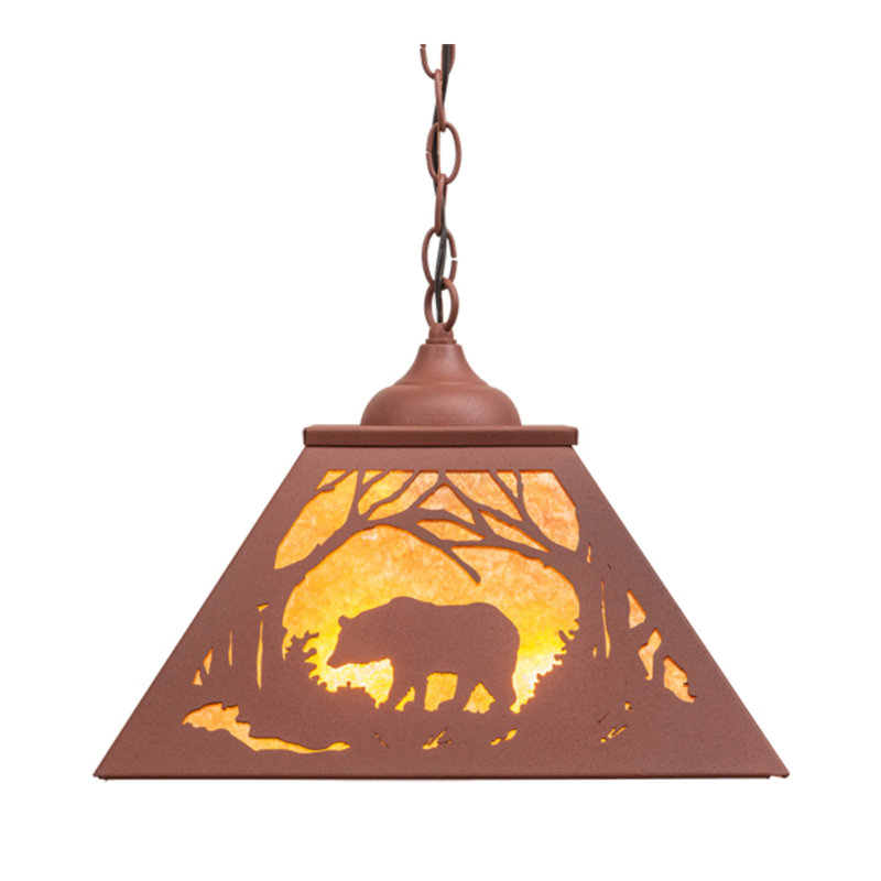Black Bear 2 - Light Pendant