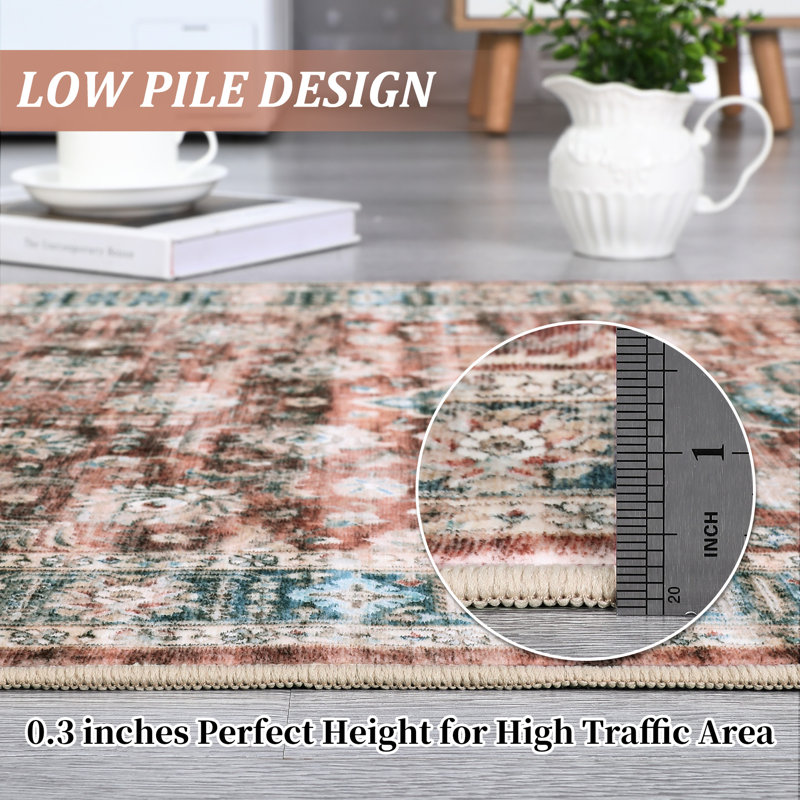 Shiori Washable Rug, Rectangle 8' x 10'