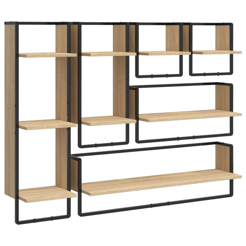 Antoinesha Floating Shelf, Sonoma Oak