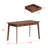 47.2" W Dining Table With 2 Drawer-443807857-443807860