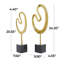 Ensemble de 2 sculptures en métal Andere-60947010