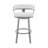 Kellum Swivel Counter and Bar Height Barstool with Arms in Faux Leather Upholstery and Metal Legs-90763181-90763189-90850231