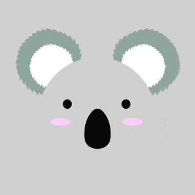 " Koala Face 2 "