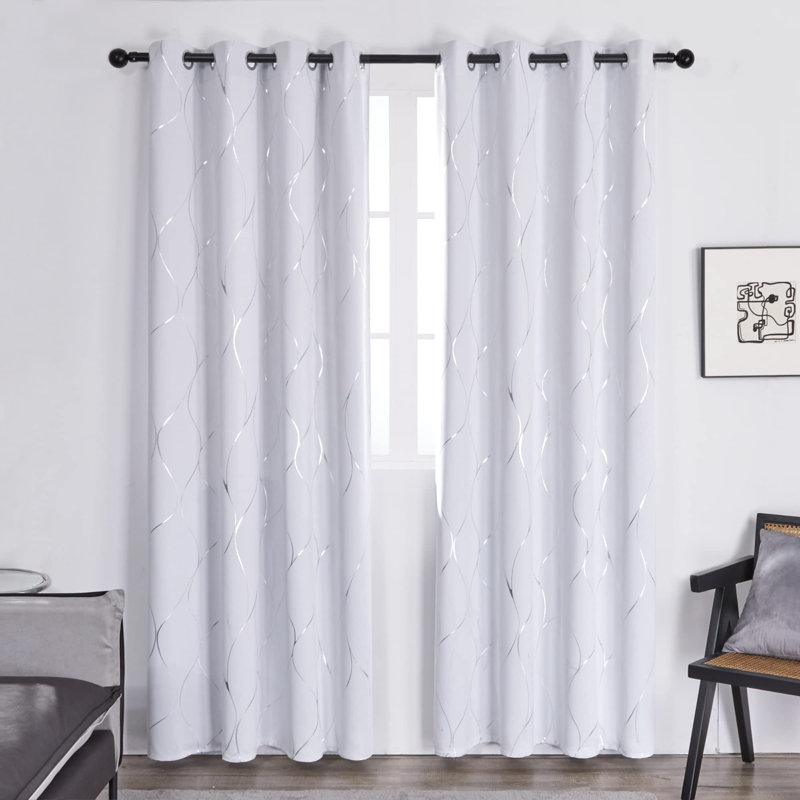 Cordual Blackout Curtain Pair, 55cm Width x 245cm Drop
