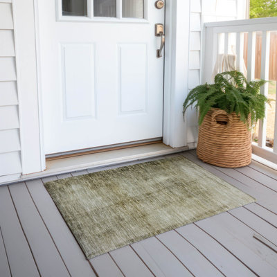 Tapis intérieur / extérieur Floressa avec envers antidérapant