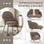 Antin Modern Upholstered Dining Chair with Armrest-2060061131