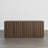 63''W Modern Fluted Sideboard with Adjustable Shelves-126677796