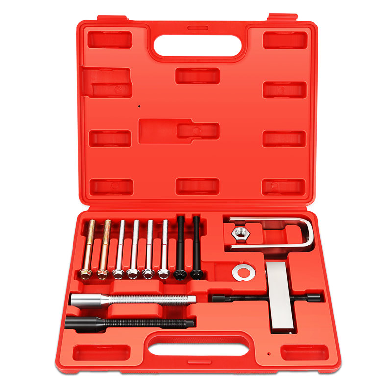 14Pcs Steering Wheel Lock Plate Puller Compressor Remover Installer Tool Set
