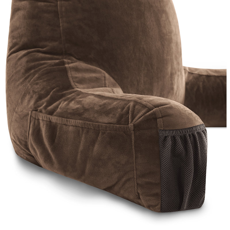  Housse et insert de coussin de lecture, Chocolat