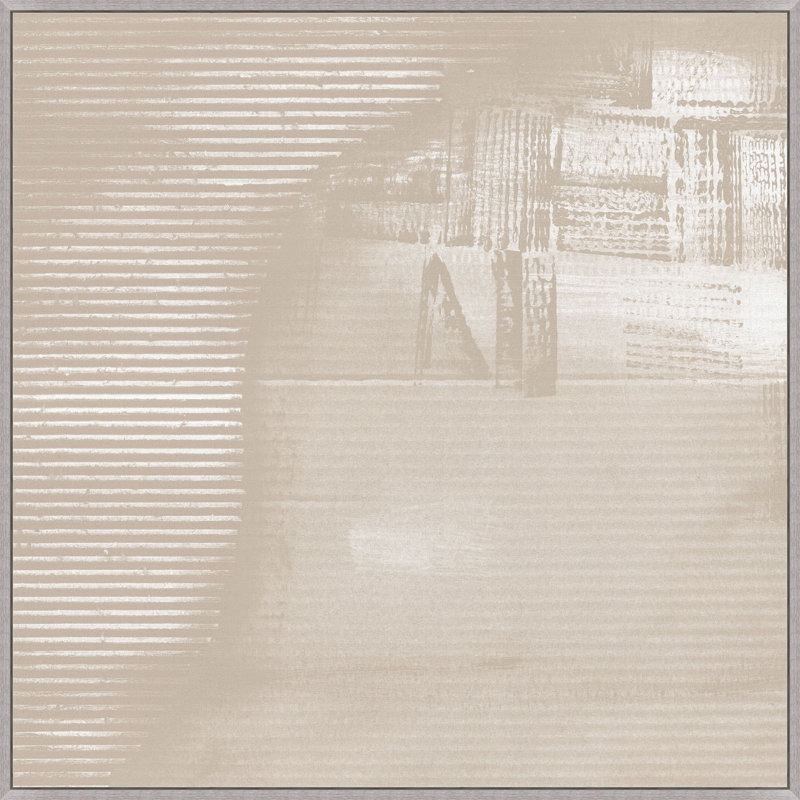 «Washed Lines 2» par Mat Sanders, reproduction sur toile flottante