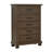 Dark Brown 5-Drawer Chest
