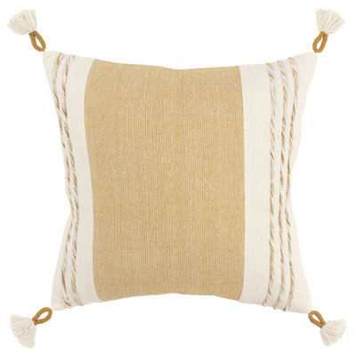 Housse et insert de coussin carré 100% coton 
