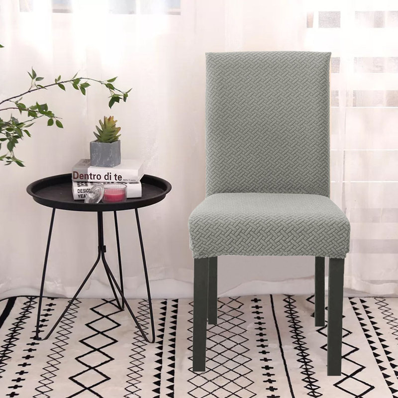Brayden Studio Armrest And Cushion Cover, Patterned Grey