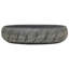 Borough Wharf Robine 59mm L x 40mm W Grey Ceramic Oval Sink