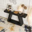 Table de canapé moderne, table d'entrée, console