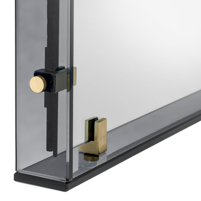 Verona Flat Glass Wall Mirror, 40" x 40"