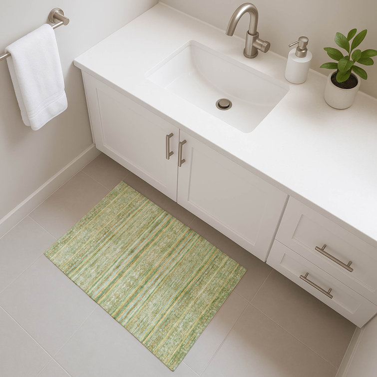 Premium Machine Washable Baford AMF1653 Stripes Rug