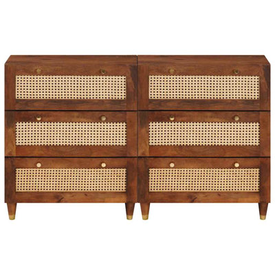 60cm Solid Wood Sideboard