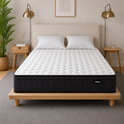 12-Inch Motion Isolation Hybrid Mattress – Cooling Memory Foam with Breathable Support, CertiPUR-US Certified, 100-Night Sleep Trial
