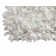Tapis blanc en coton fait main poils longs Zalewski