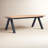 Sten 83" Wood Farmhouse Dining Table