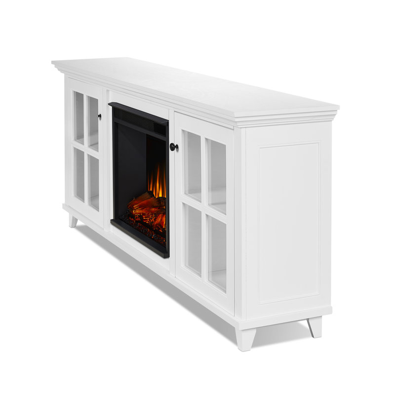 Norwell 73" TV Stand with Electric Fireplace by Real Flame