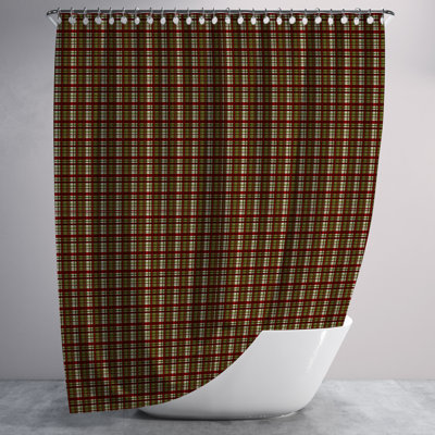 Plaid Shower Curtain