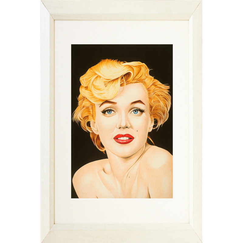 « marilyn monroe hollywood », reproduction d’art encadrée